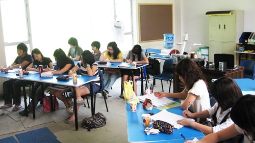 last year students